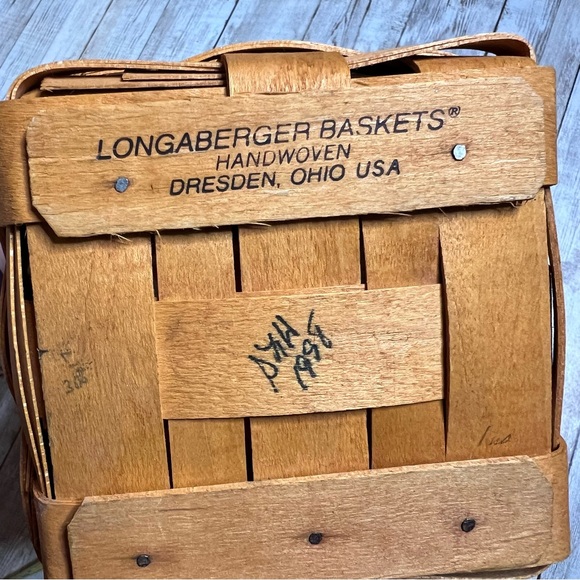 💚Longaberger 1998 Snapdragon tall basket - Picture 5 of 5